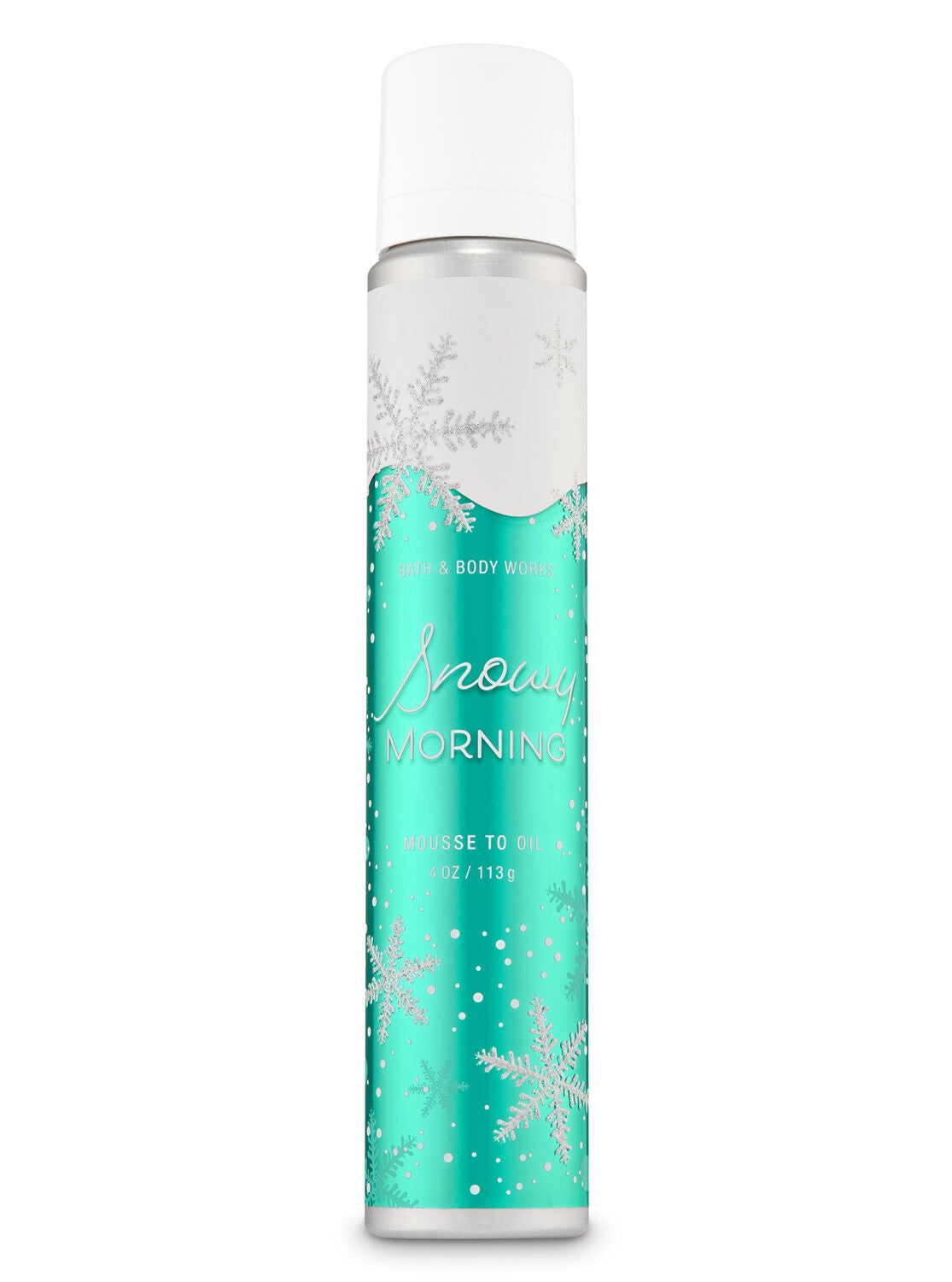 Snowy Morning Mousse to Oil - Bath And Body Works