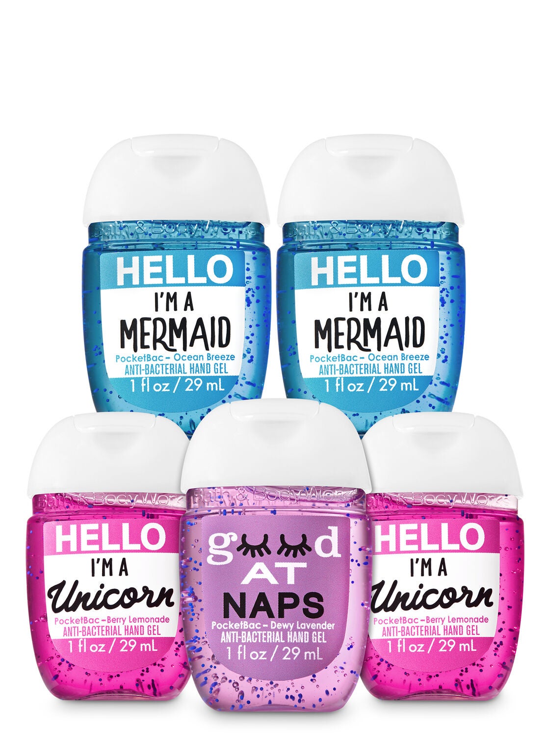 Back to School 5-Pack PocketBac Hand Sanitizers - Bath And Body Works