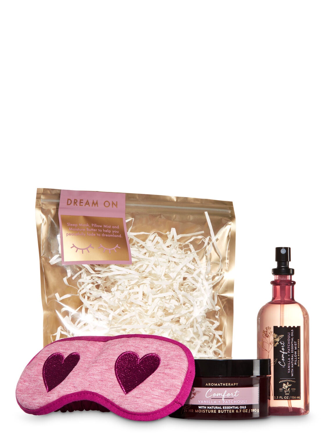 Comfort - Vanilla & Patchouli Dream On Gift Set - Bath And Body Works