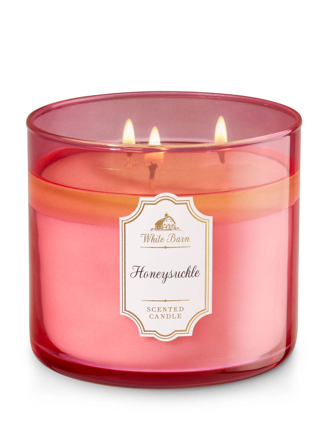 Honeysuckle 3-Wick Candle - Bath And Body Works