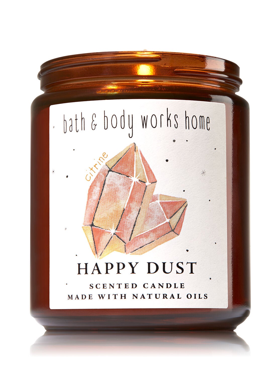 Citrine Medium Candle - Bath And Body Works