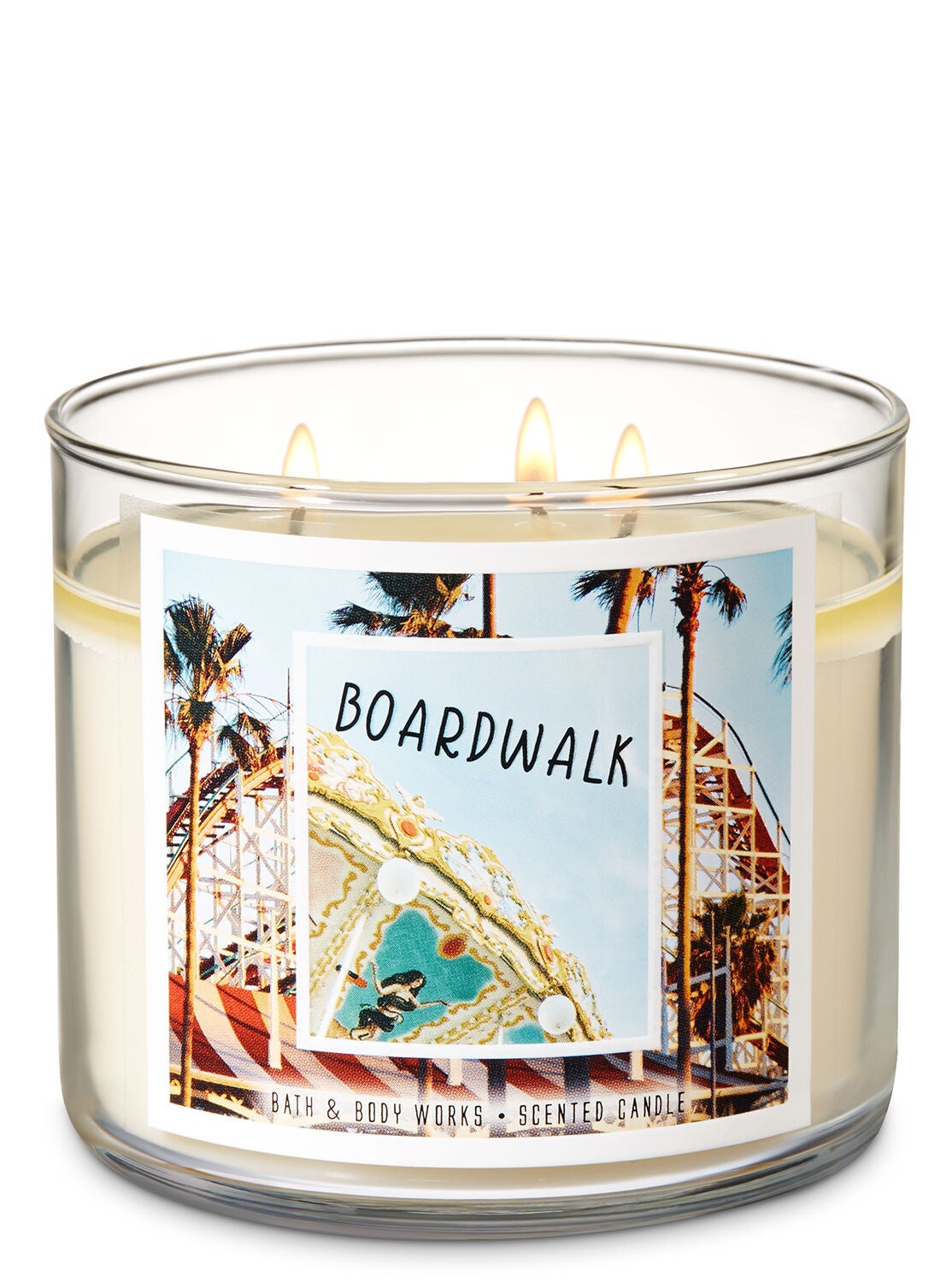 Boardwalk 3-Wick Candle - Bath And Body Works