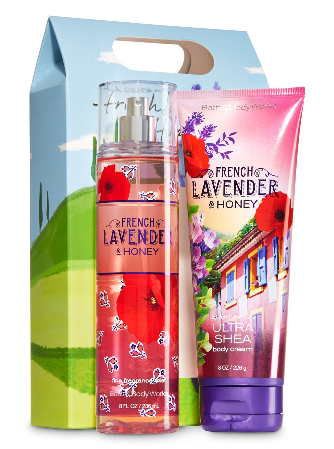 french lavender honey flower market gift set bath body works lavender honey bath and body works