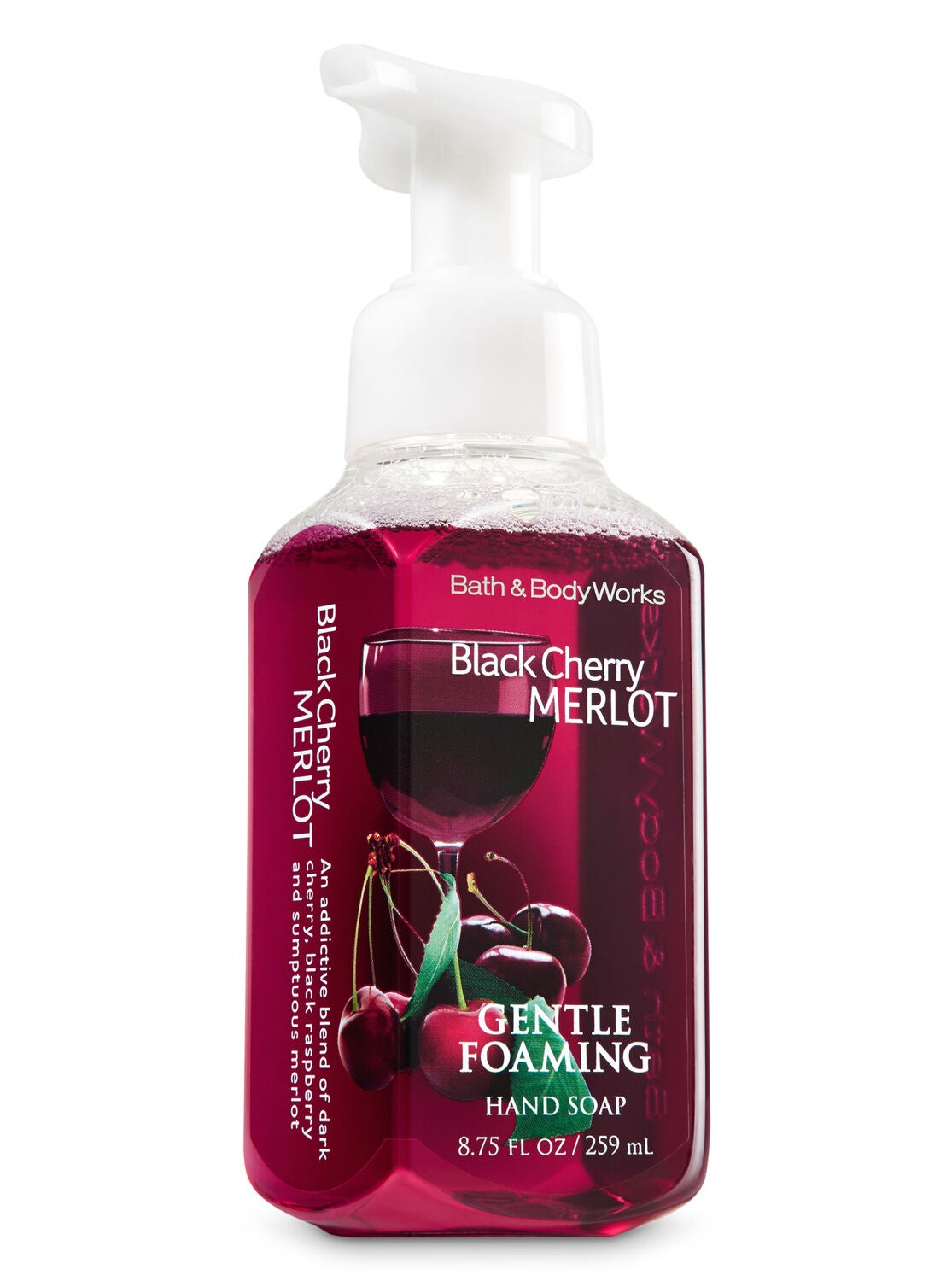 Black Cherry Merlot Gentle Foaming Hand Soap - Bath And Body Works