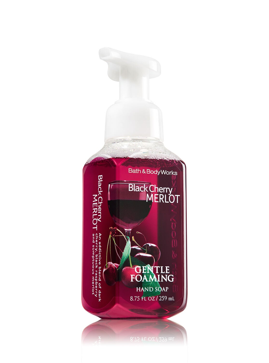 Black Cherry Merlot Gentle Foaming Hand Soap - Bath And Body Works
