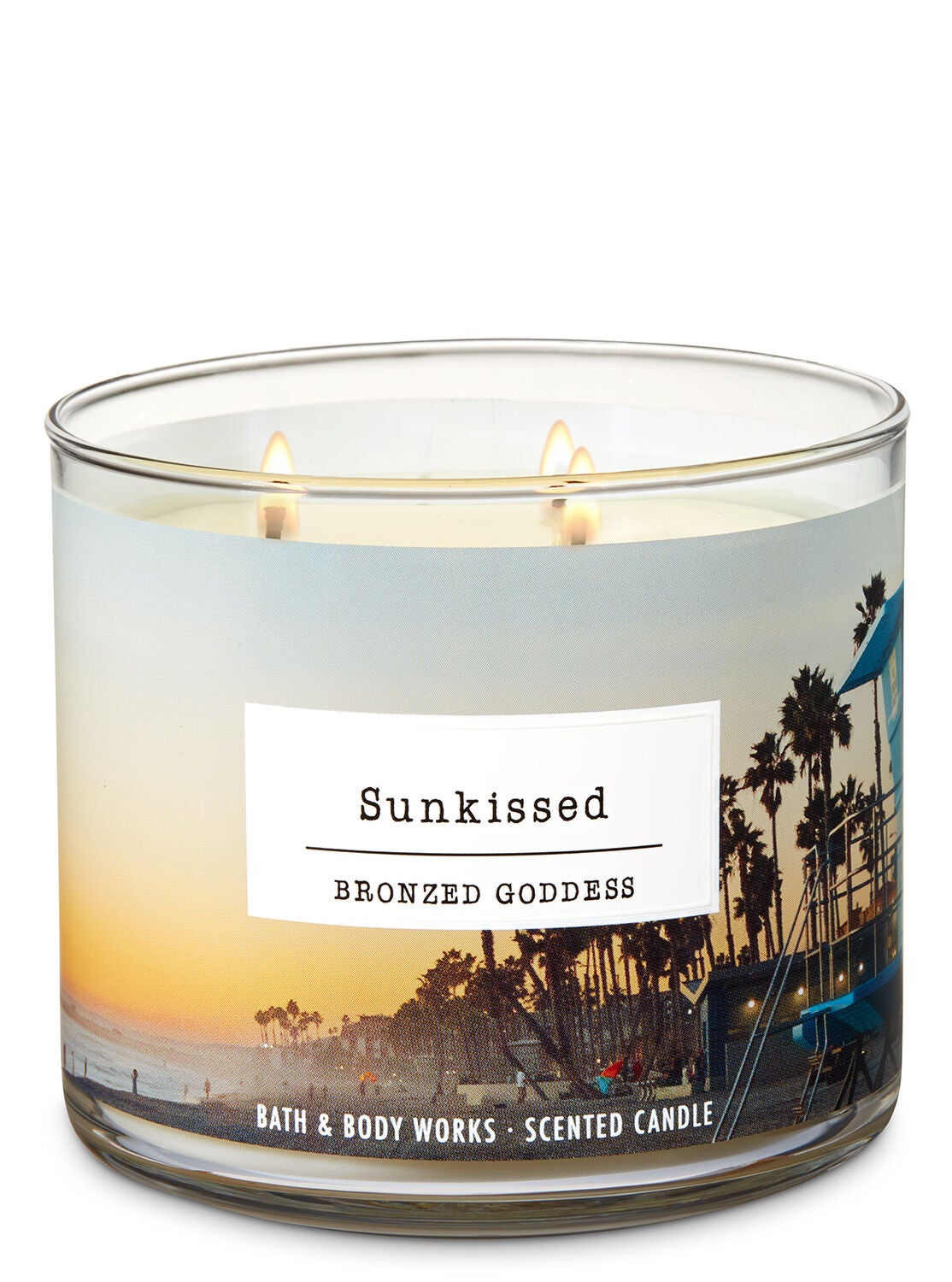 Bronzed Goddess 3-Wick Candle - Bath And Body Works