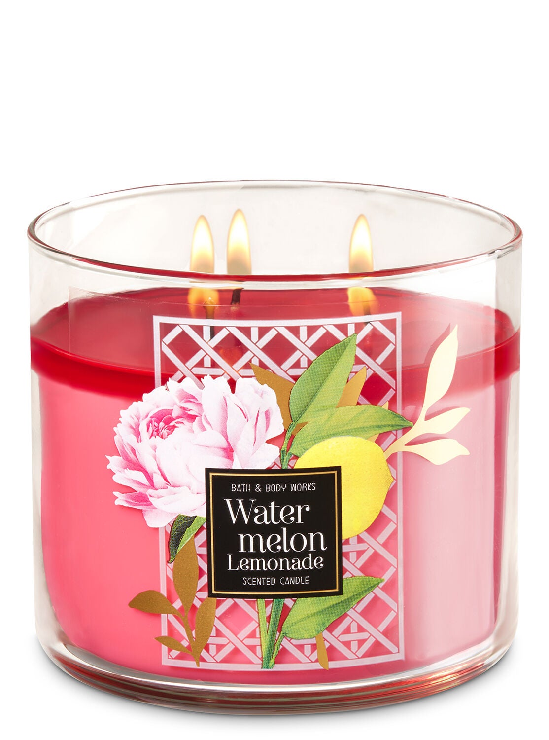 Watermelon Lemonade 3-Wick Candle - Bath And Body Works
