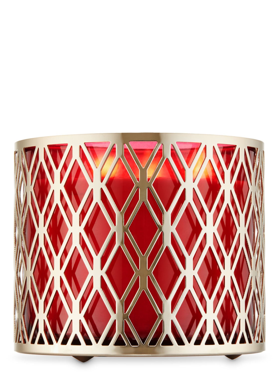 Geo Diamonds 3-Wick Candle Holder - Bath And Body Works