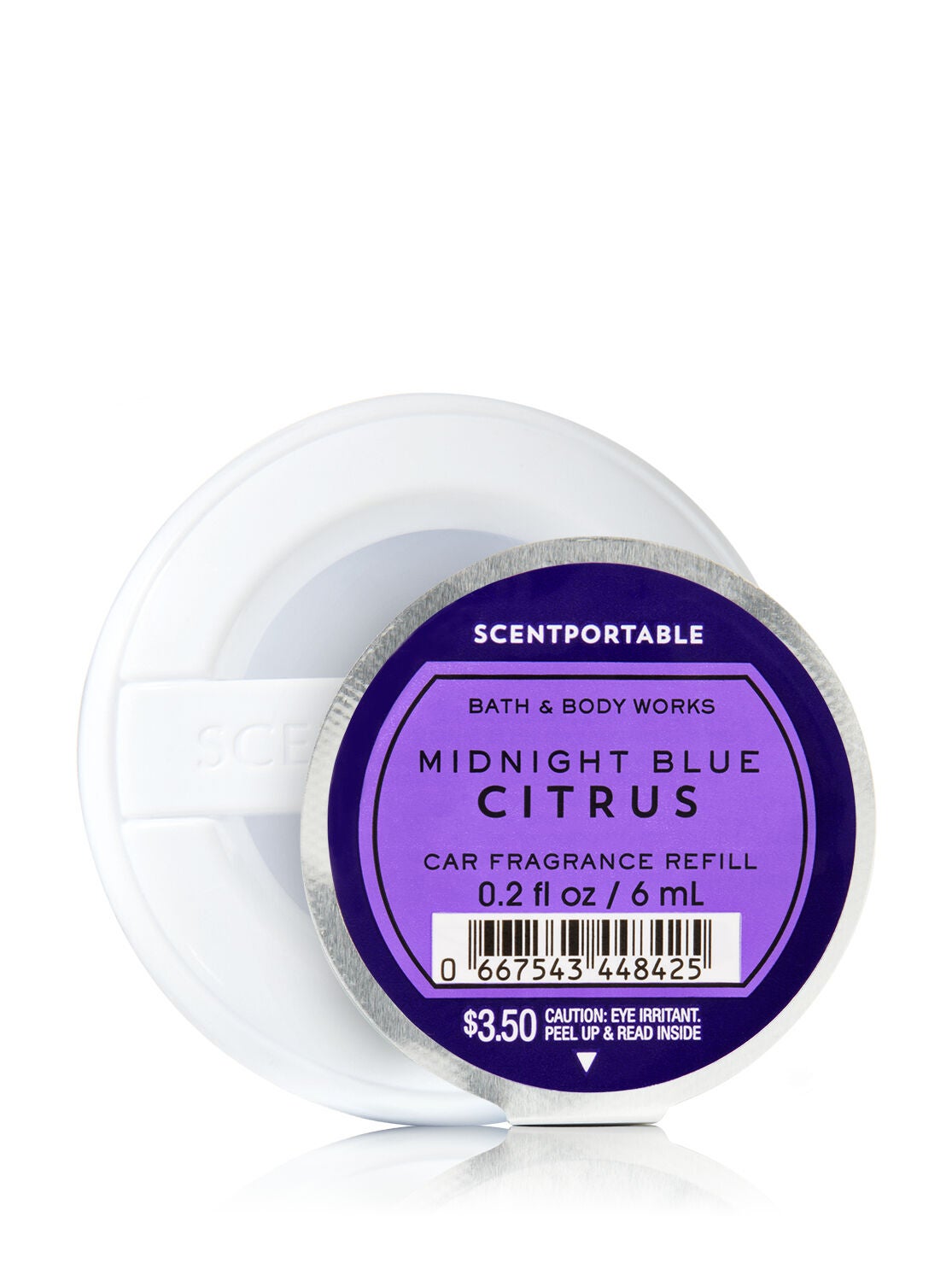 Midnight Blue Citrus Scentportable Fragrance Refill - Bath And Body Works