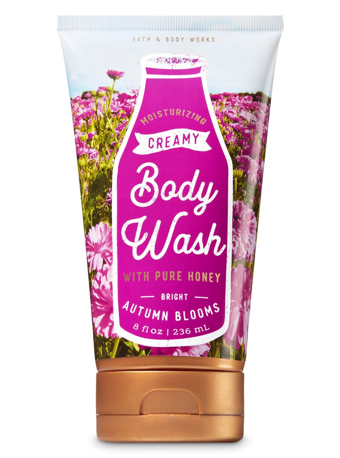 Signature Collection Bright Autumn Blooms Creamy Body Wash - Bath And Body Works