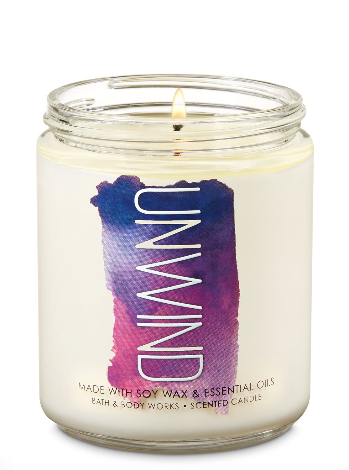 Black Cherry Merlot Single Wick Candle - Bath And Body Works