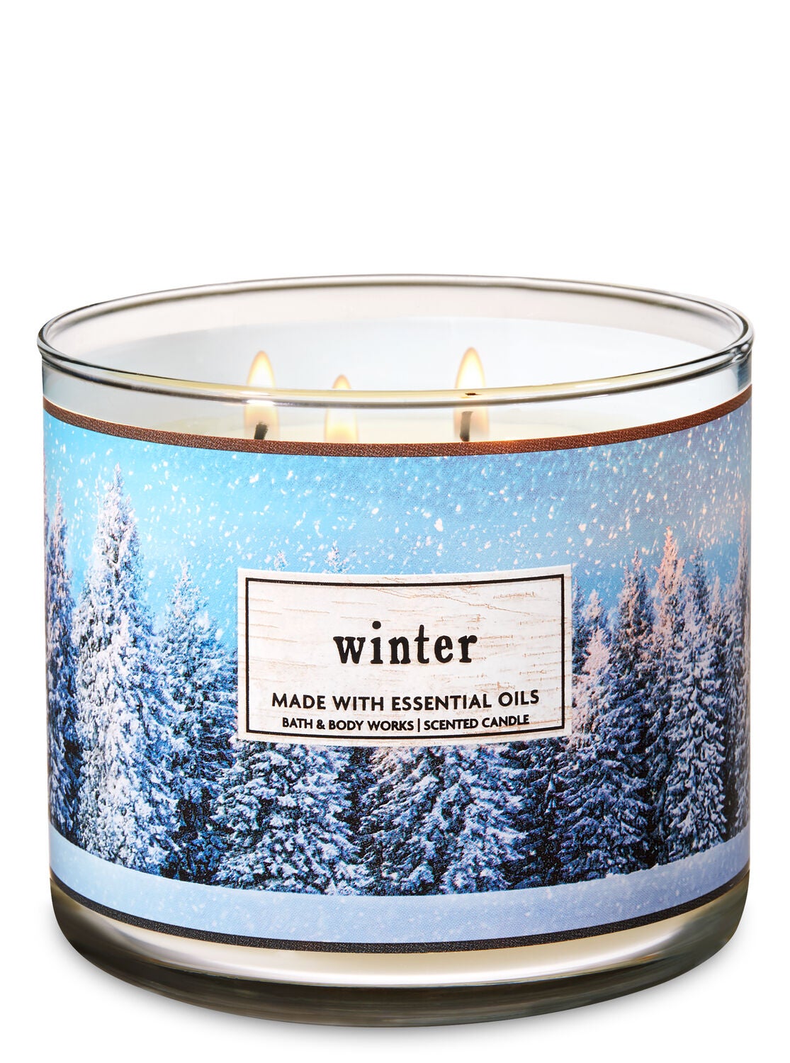 Winter 3-Wick Candle - Bath And Body Works