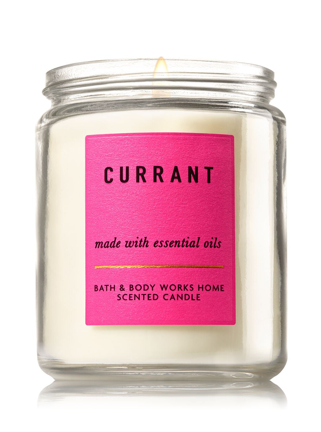Currant Medium Candle - Bath And Body Works