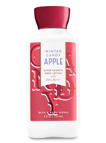 Signature Collection Winter Candy Apple Super Smooth Body Lotion - Bath And Body Works