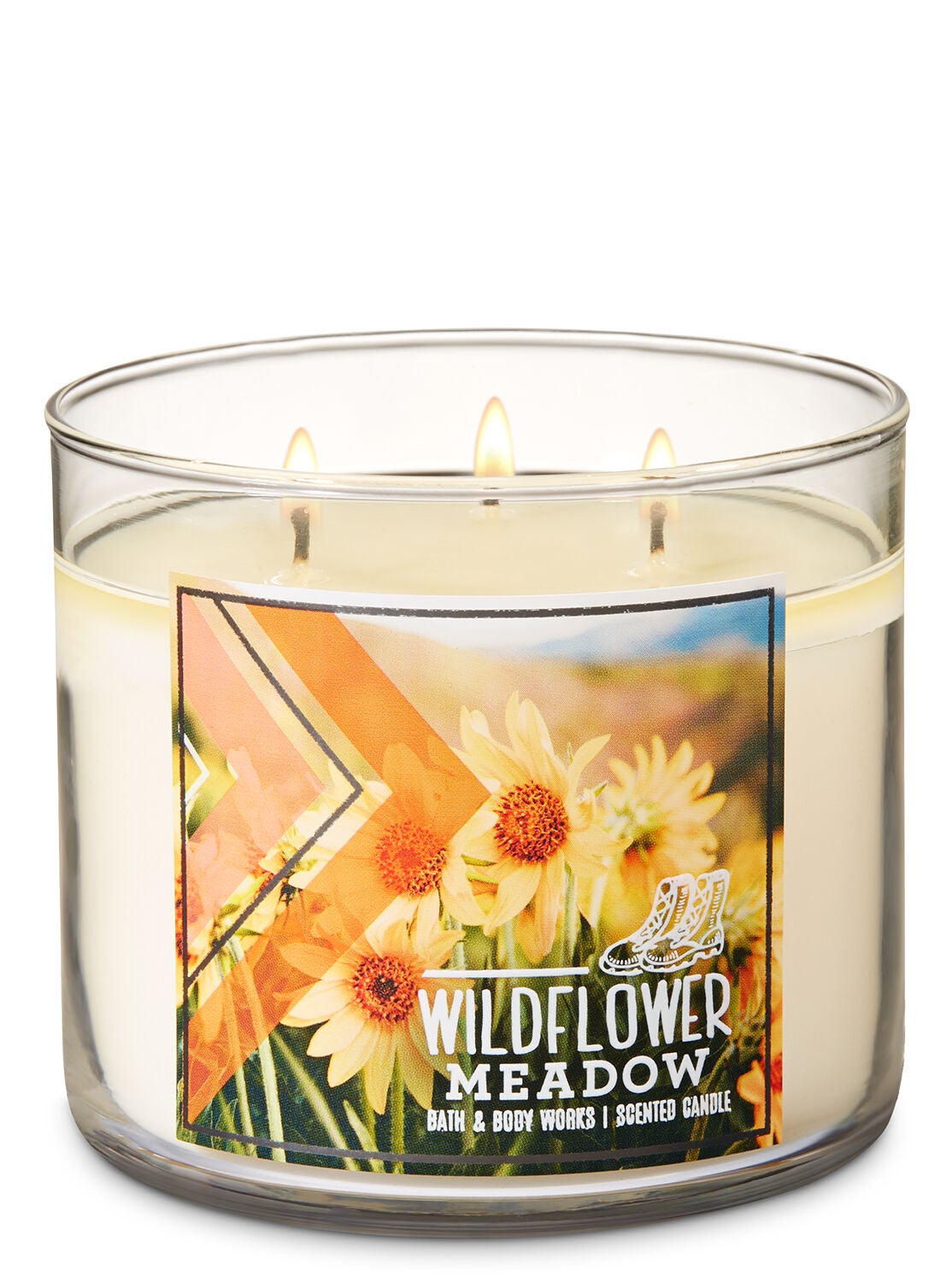 Wildflower Meadow 3-Wick Candle - Bath And Body Works