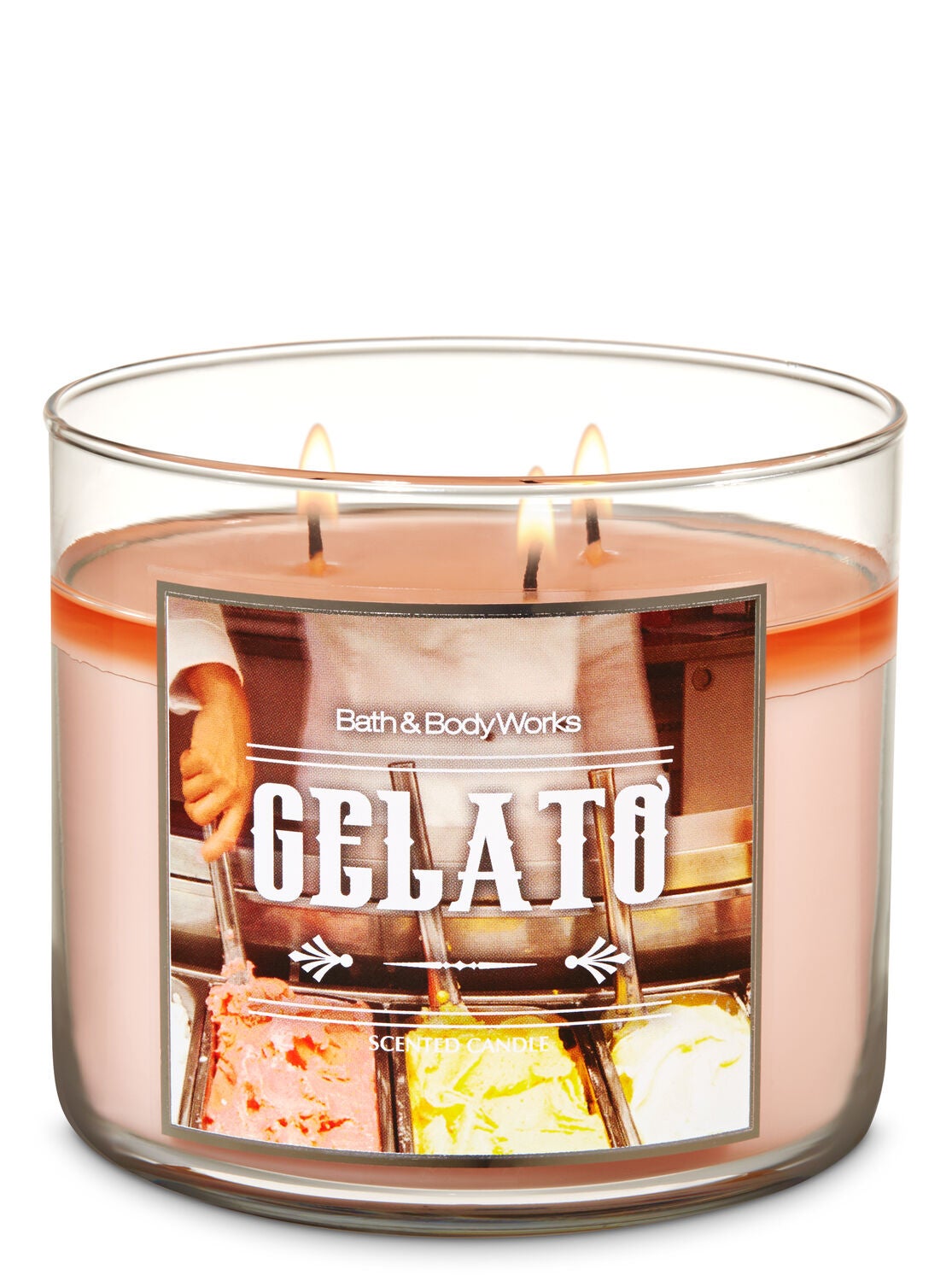 Gelato 3-Wick Candle - Bath And Body Works