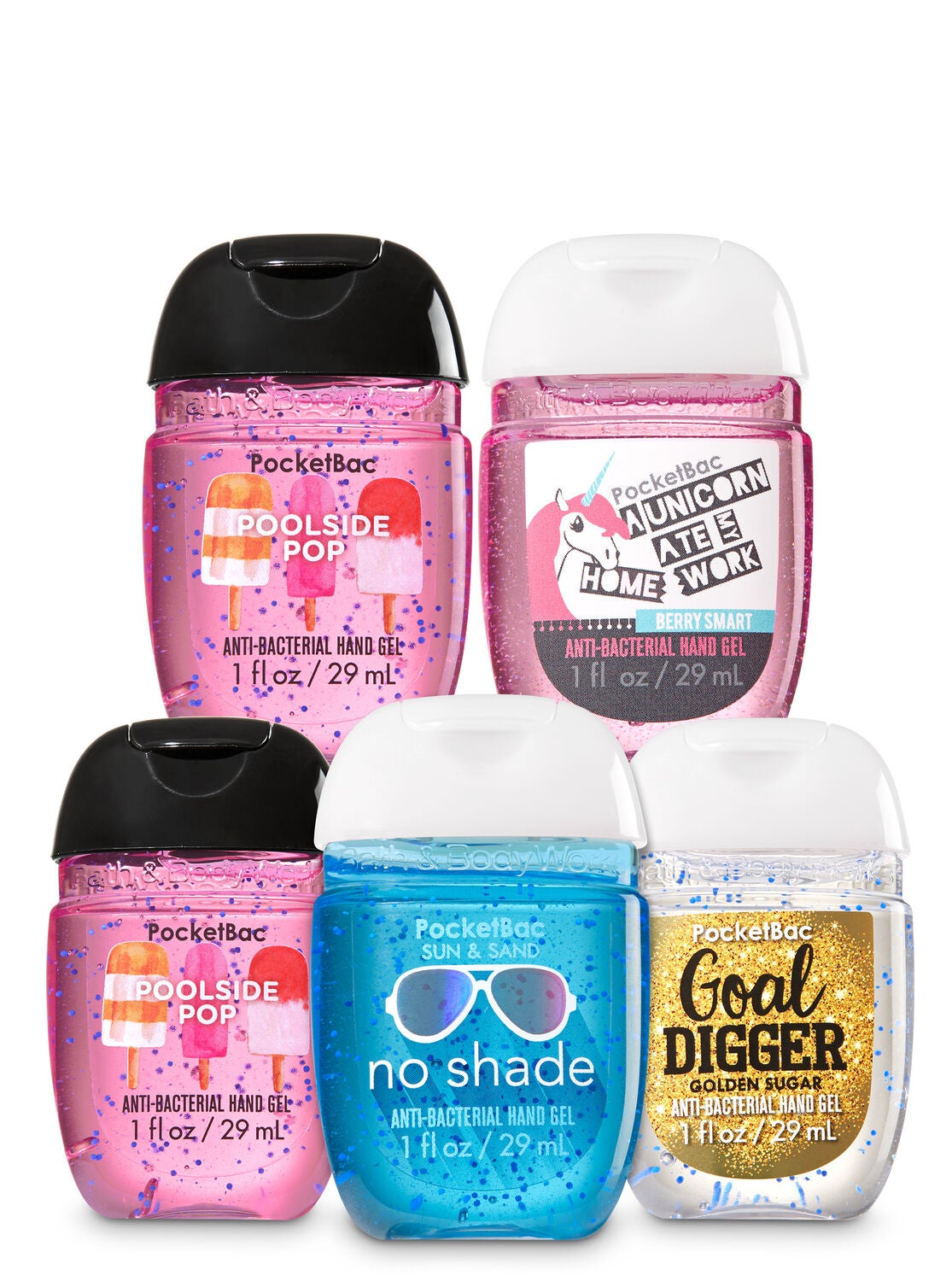 Summer Pool Party 5-Pack PocketBac Sanitizers - Bath And Body Works
