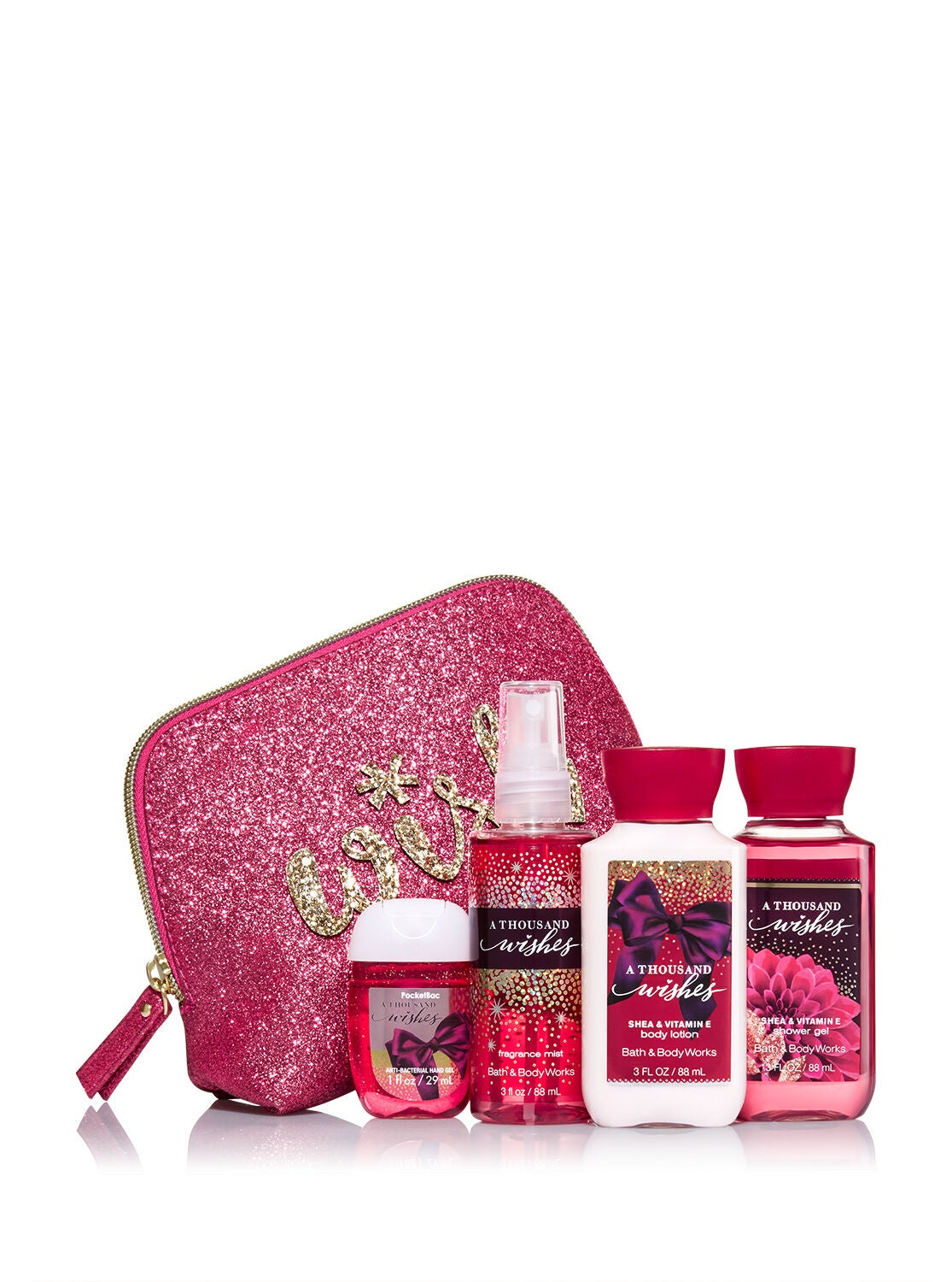 A Thousand Wishes Merry On-the-Go Gift Set - Bath And Body Works