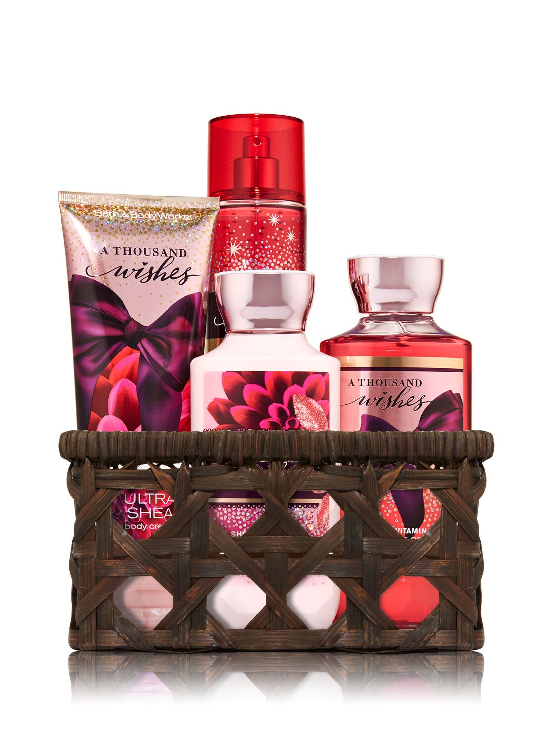 A Thousand Wishes Basket of Favorites Gift Kit - Bath And Body Works