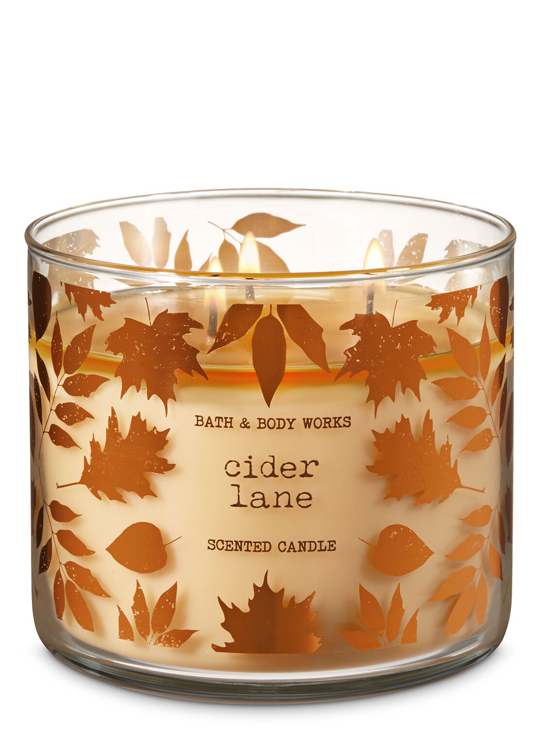 Cider Lane 3-Wick Candle - Bath And Body Works