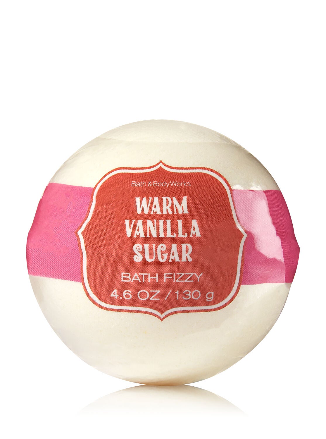 Signature Collection Warm Vanilla Sugar Bath Fizzy - Bath And Body Works