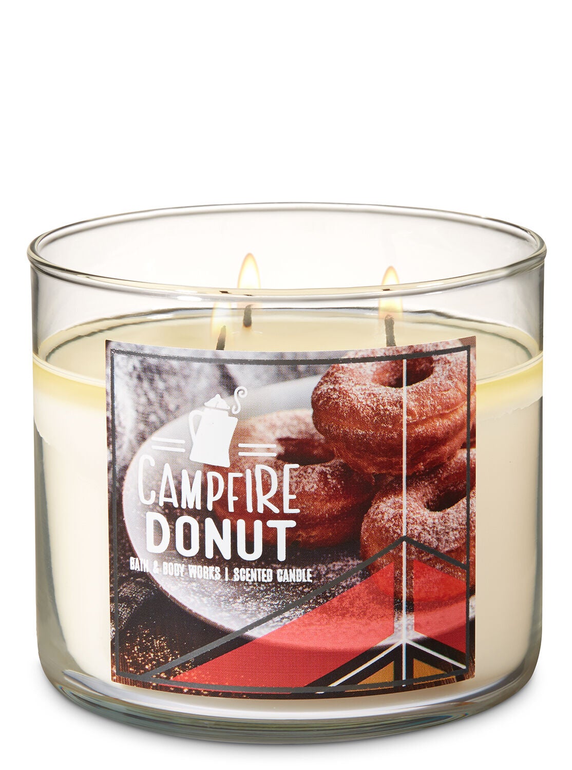 Campfire Donut 3-Wick Candle - Bath And Body Works