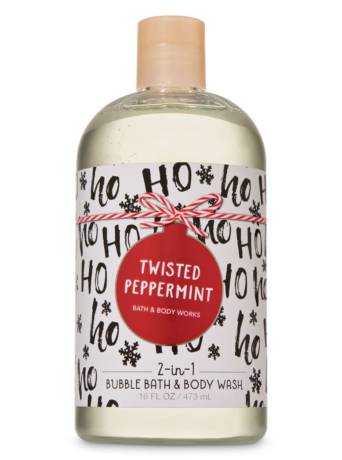 Signature Collection Twisted Peppermint 2-in-1 Bubble Bath & Body Wash - Bath And Body Works