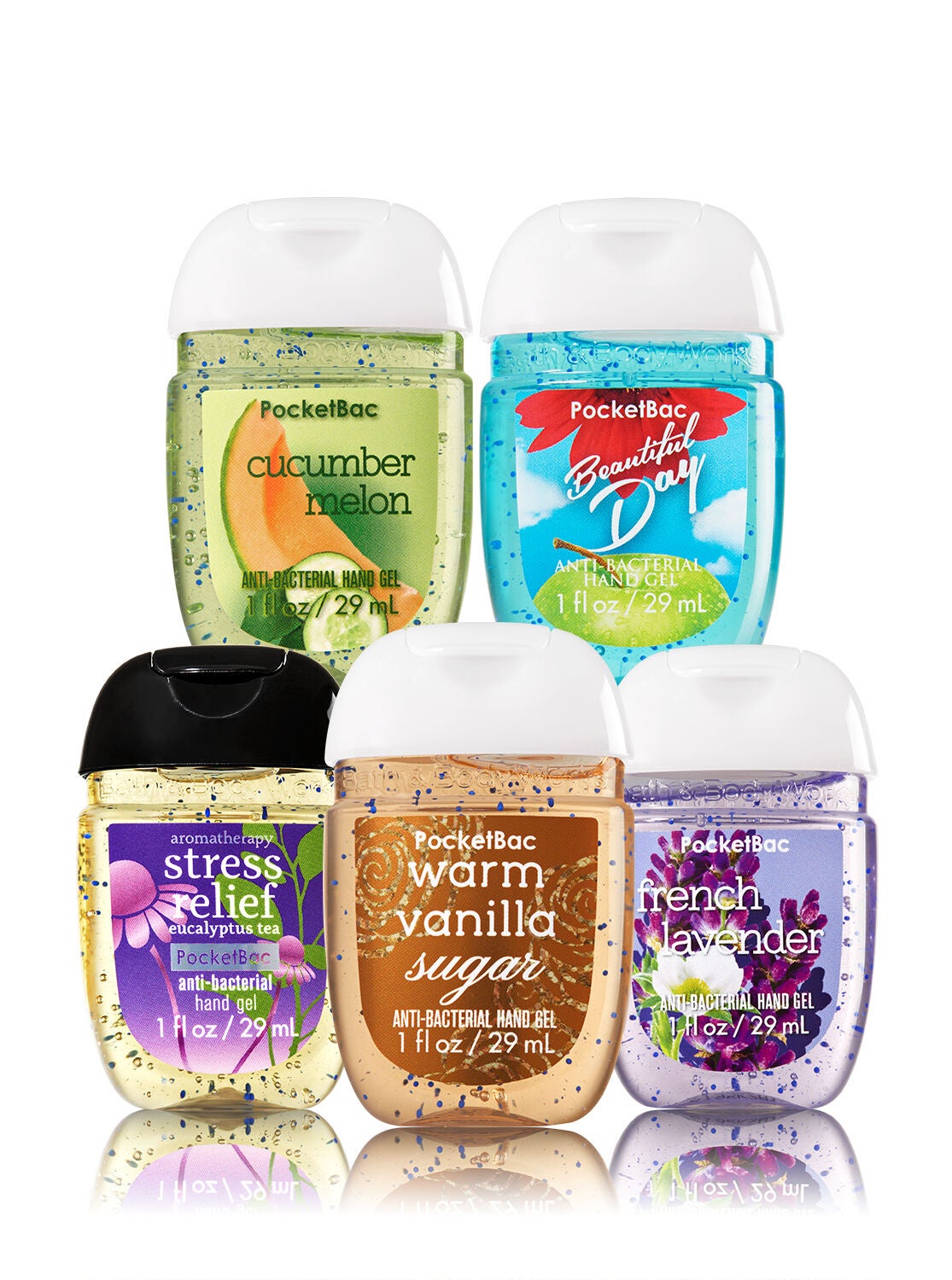 Must-Have Favorites 5-Pack PocketBac Sanitizers - Bath And Body Works