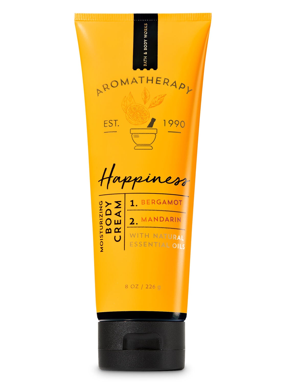 Aromatherapy Happiness - Bergamot & Mandarin Body Cream - Bath And Body Works
