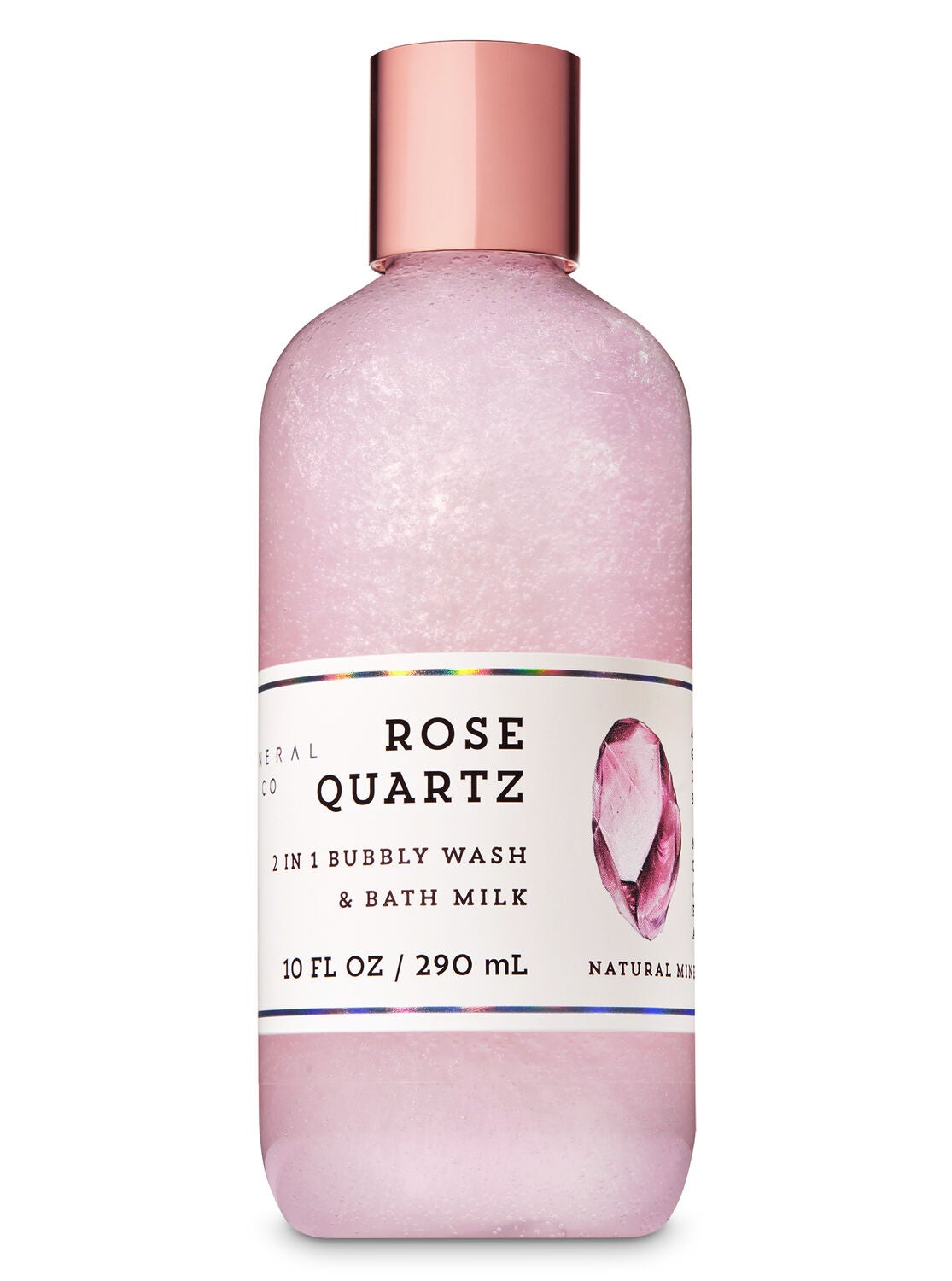 Signature Collection Rose Quartz 2-in-1 Bubbly Wash & Bath Milk - Bath And Body Works