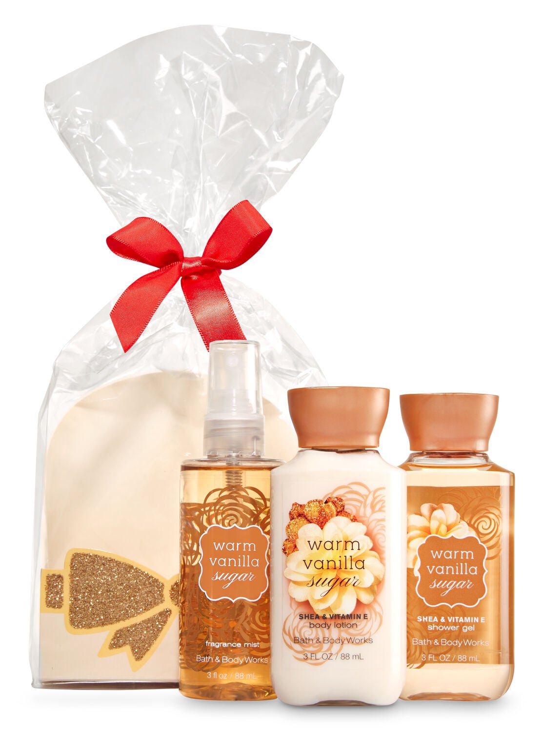 Warm Vanilla Sugar Mini Scents & Sparkle Gift Set - Bath And Body Works