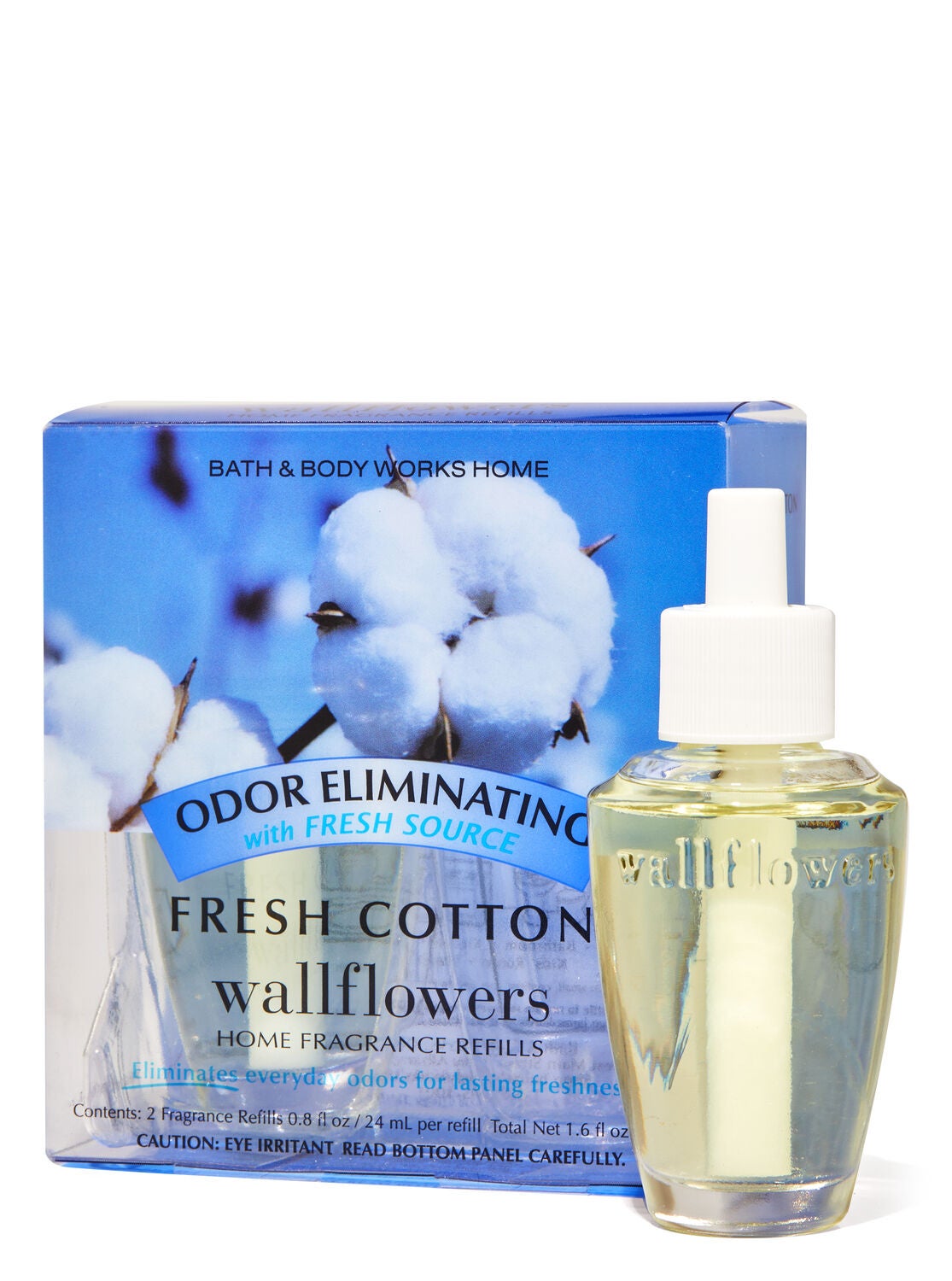 Fresh Cotton Wallflowers 2-Pack Refills - Bath And Body Works