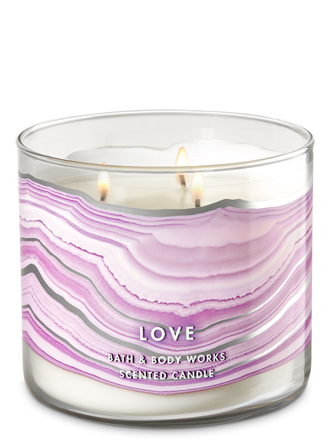 Rose Quartz 3-Wick Candle - Bath And Body Works