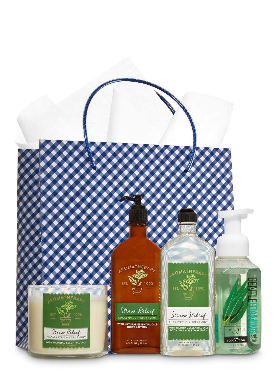 Stress Relief - Eucalyptus & Spearmint Ultimate Fragrance Fan Gift Kit - Bath And Body Works