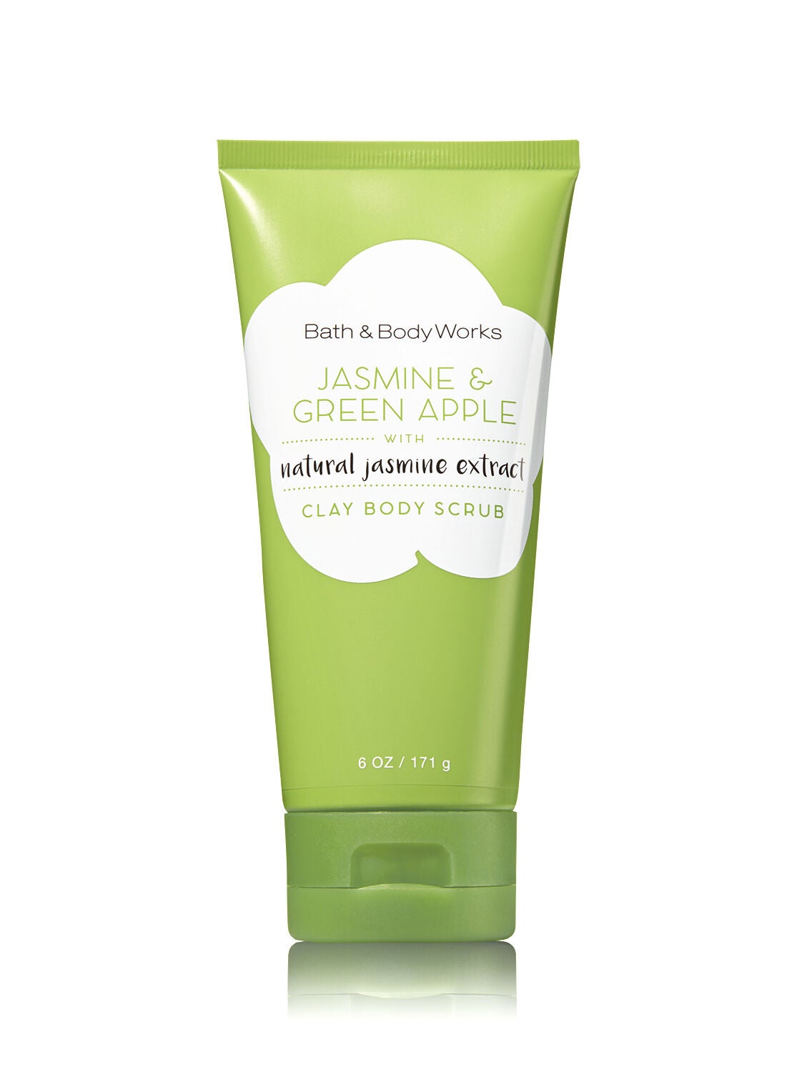 Signature Collection Jasmine & Green Apple Clay Body Scrub - Bath And Body Works