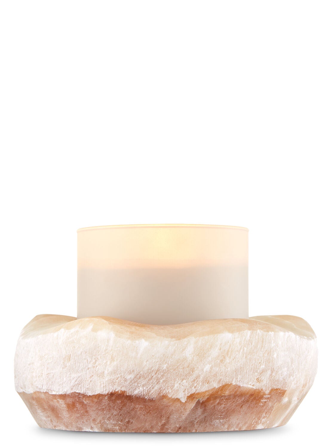 quartz pedestal 3 wick candle holder bath body works bath and body works candle holders