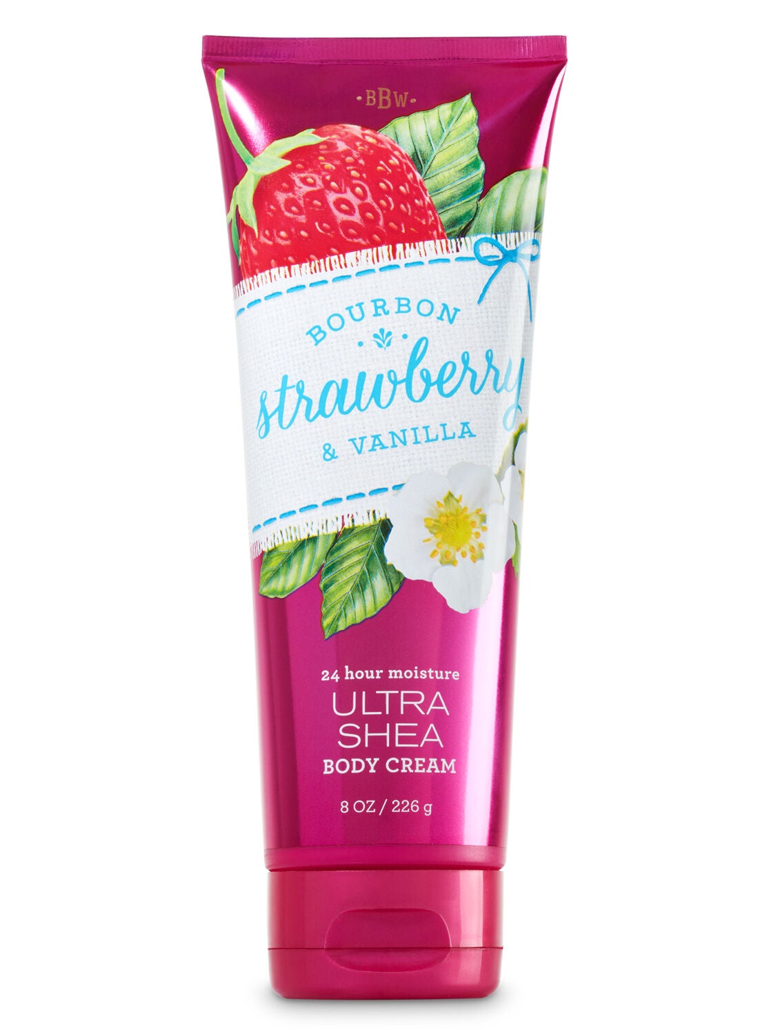 vanilla bourbon strawberry body cream signature collection bath strawberry and vanilla bath and body works