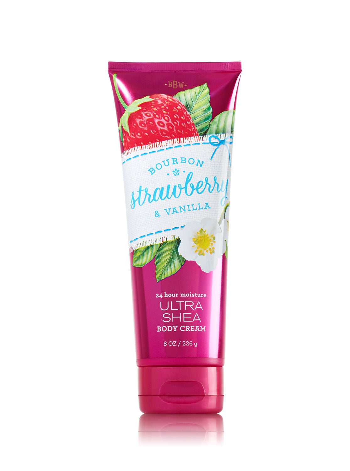 Signature Collection Bourbon Strawberry Vanilla Ultra Shea Body Cream - Bath And Body Works