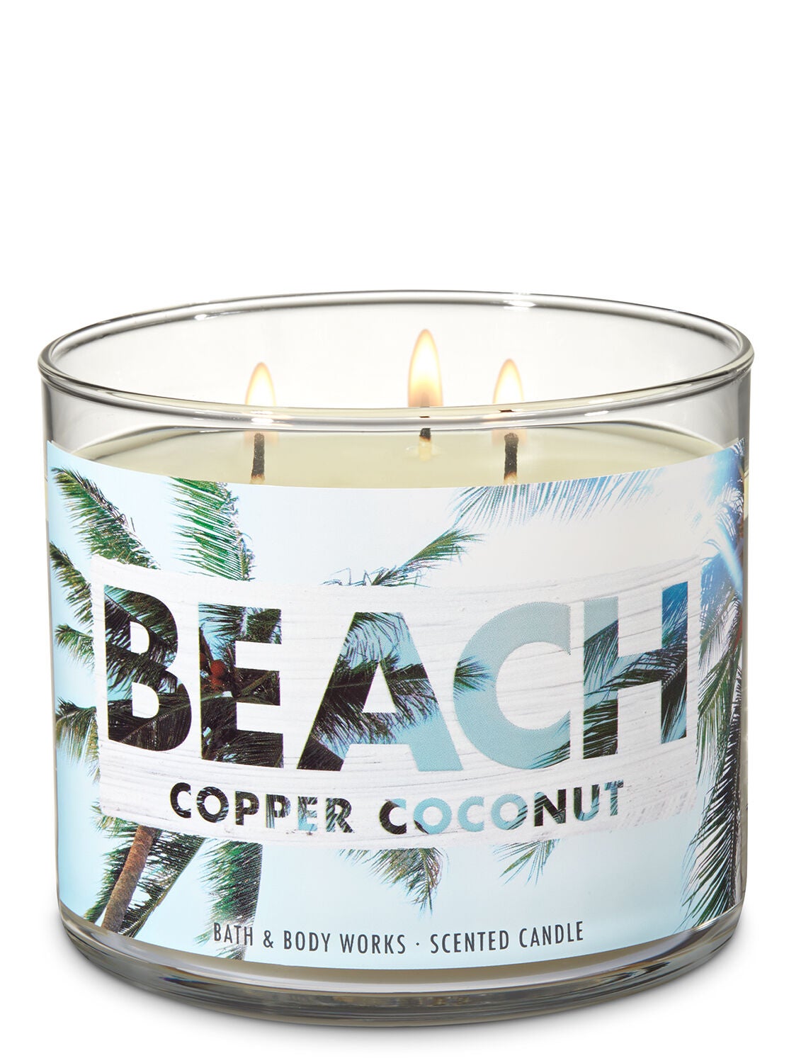 Copper Coconut 3-Wick Candle - Bath And Body Works