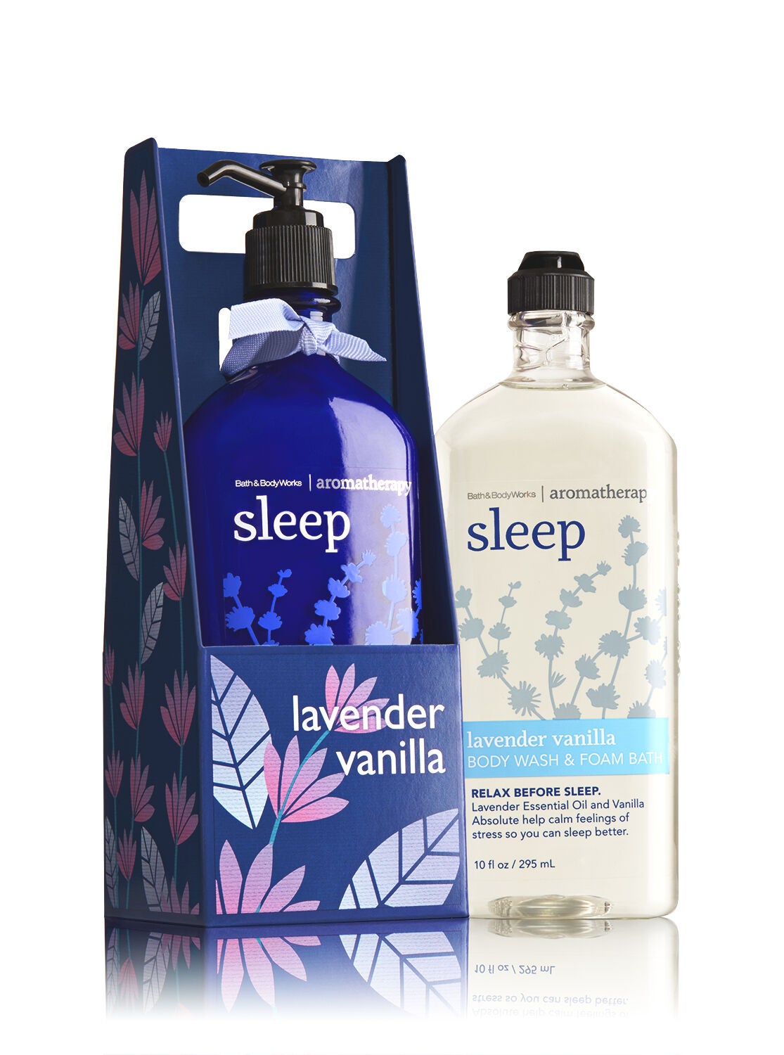 Aromatherapy Lavender Vanilla Lather & Lotion Gift Set - Bath And Body Works