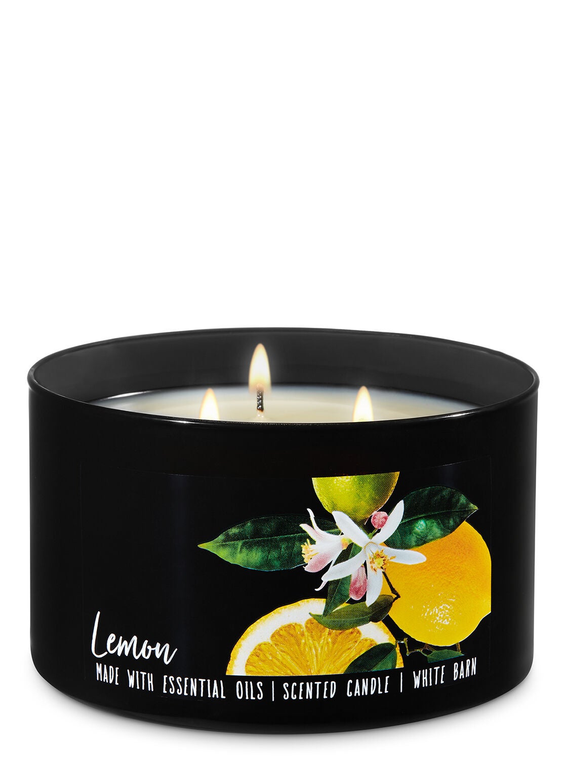 Lemon 3-Wick Candle - Bath And Body Works