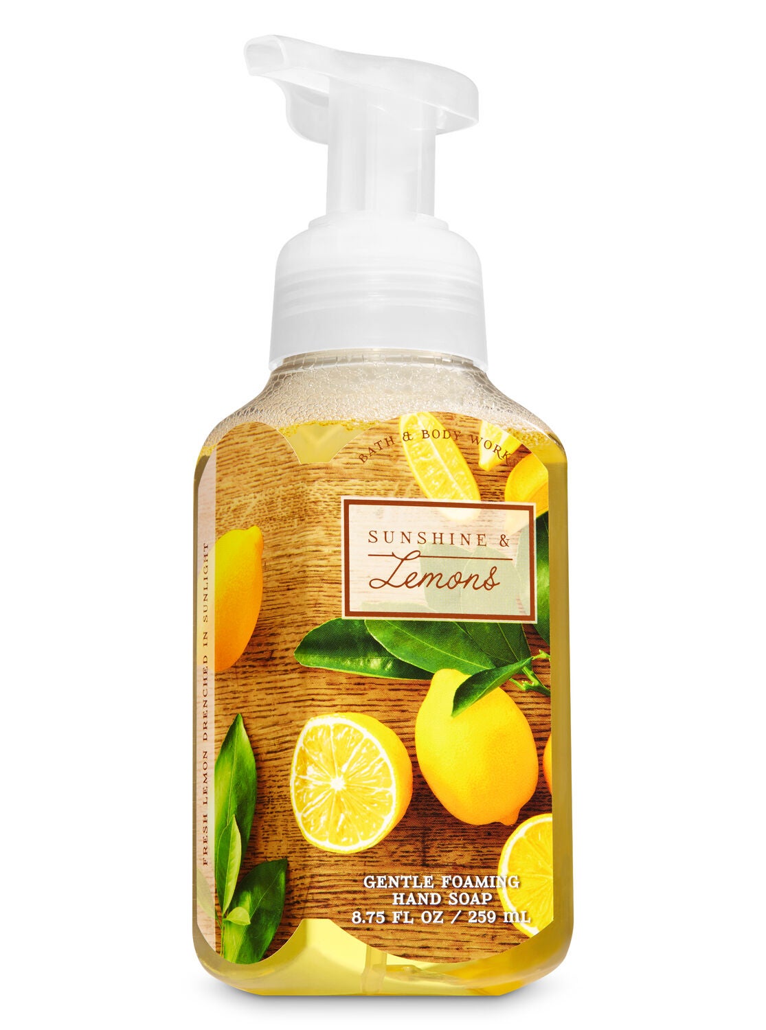 Sunshine & Lemons Gentle Foaming Hand Soap - Bath And Body Works