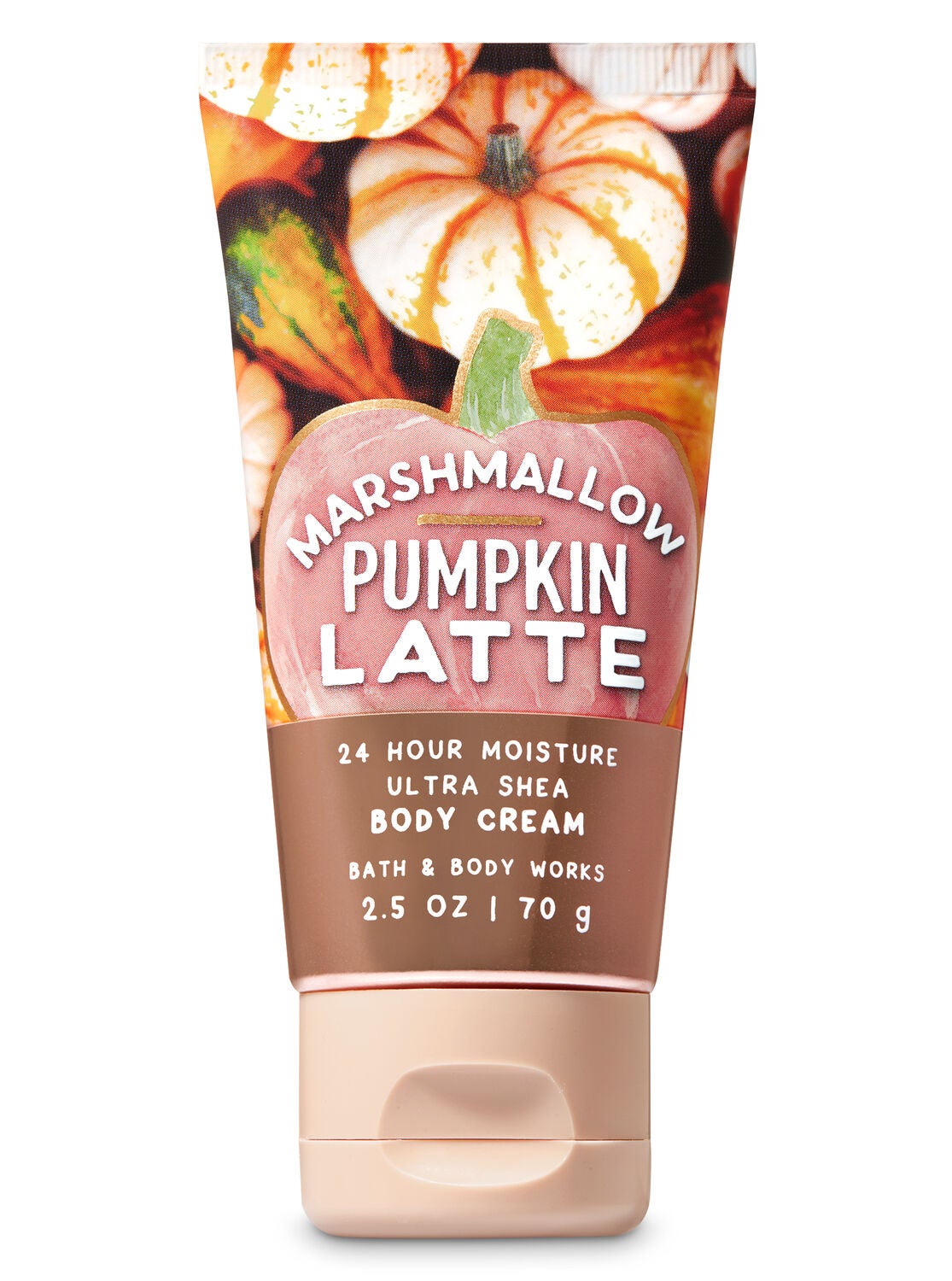 Marshmallow Pumpkin Latte Travel Size Body Cream - Bath And Body Works