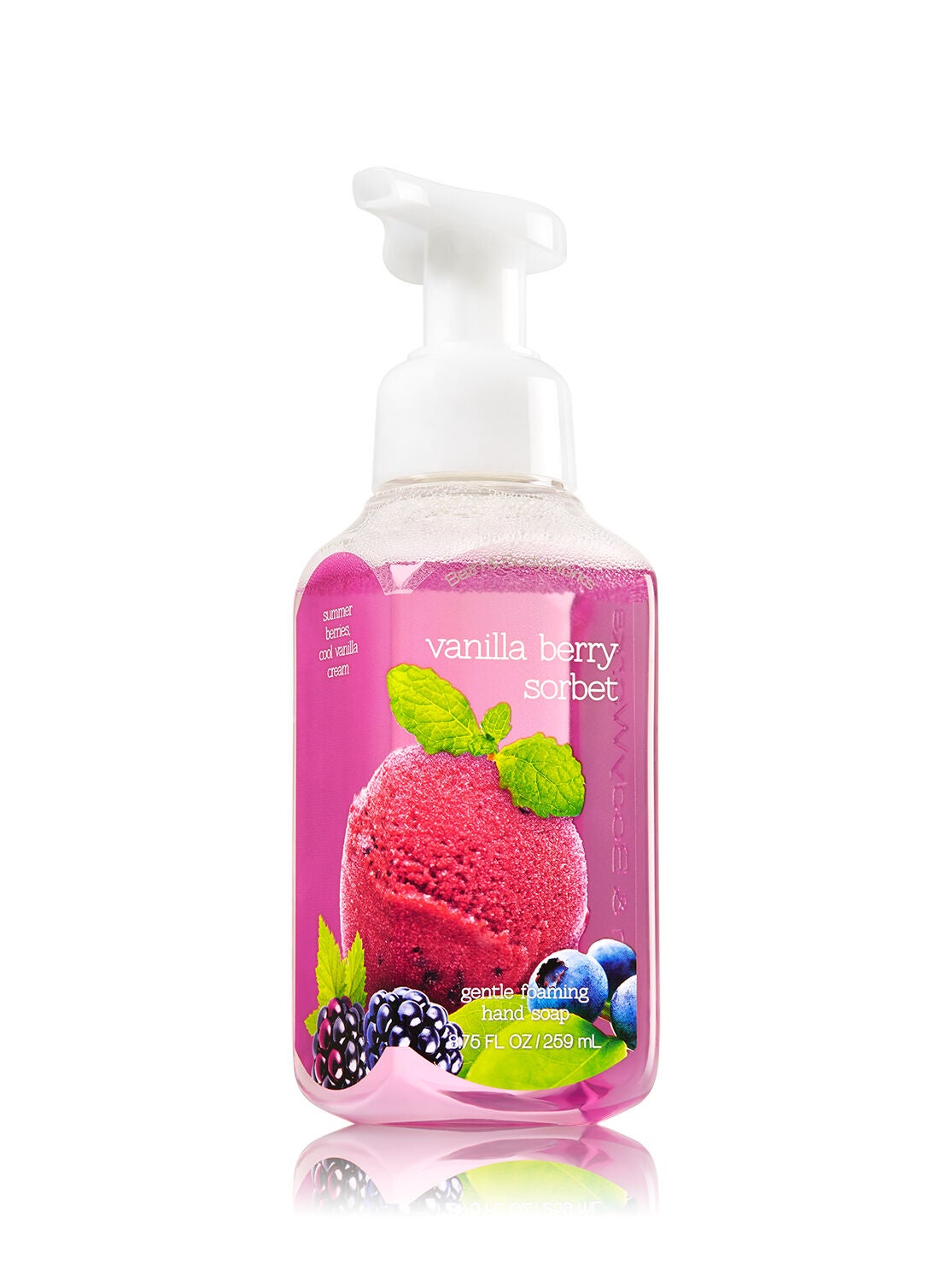 Vanilla Berry Sorbet Gentle Foaming Hand Soap - Bath And Body Works