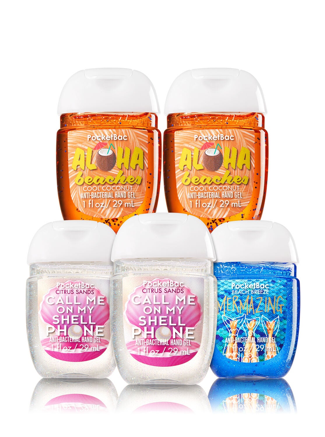 Live in the Sunshine 5-Pack PocketBac Sanitizers - Bath And Body Works