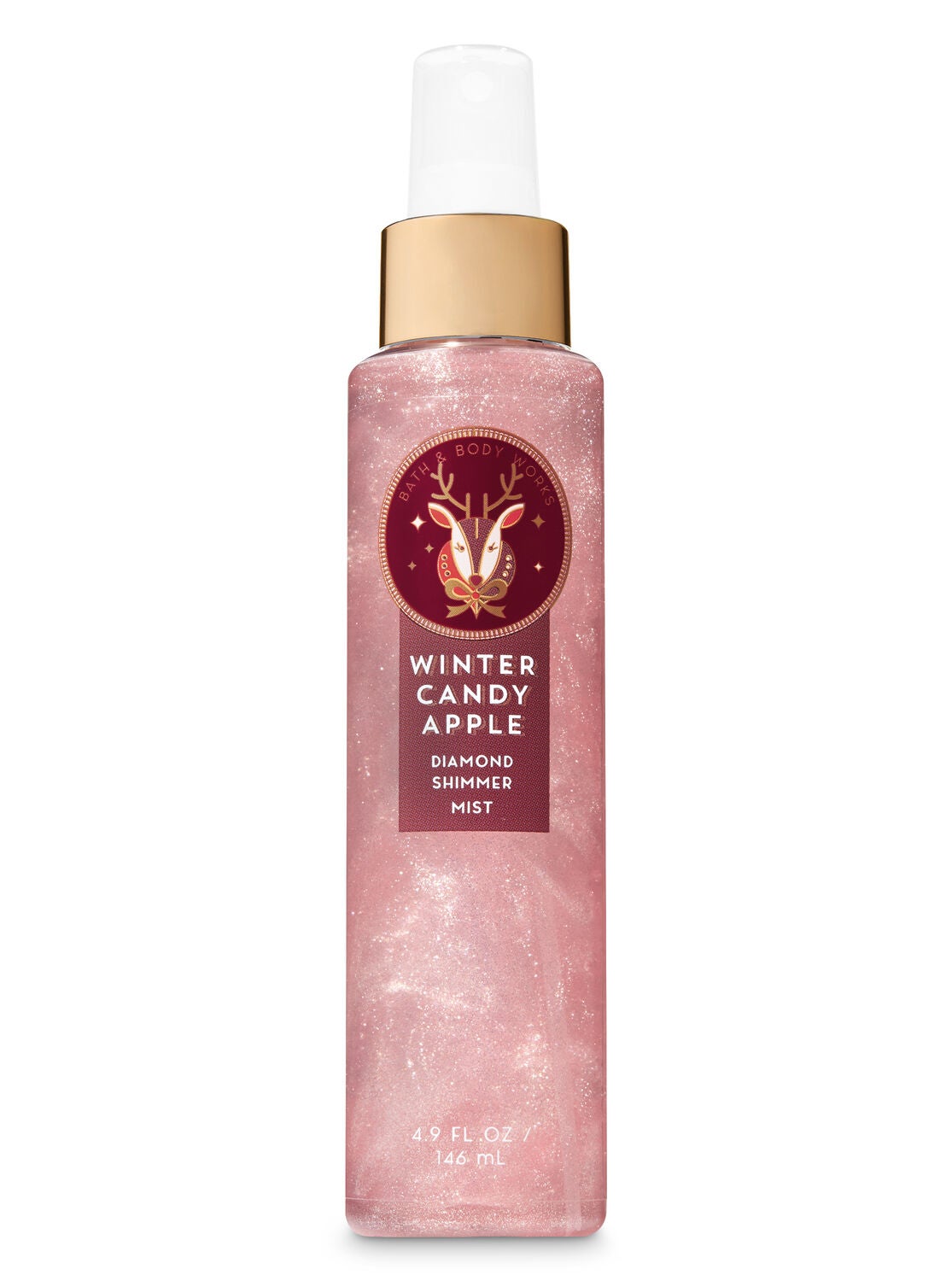 Signature Collection Winter Candy Apple Diamond Shimmer Mist - Bath And Body Works