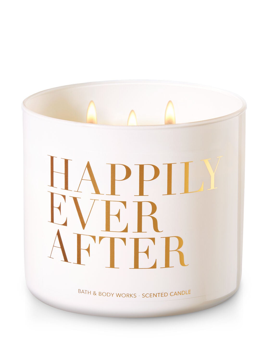 Happily Ever After - Blue Water Lily 3-Wick Candle - Bath And Body Works