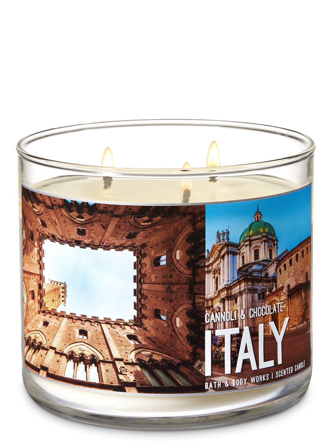 Cannoli & Chocolate 3-Wick Candle - Bath And Body Works
