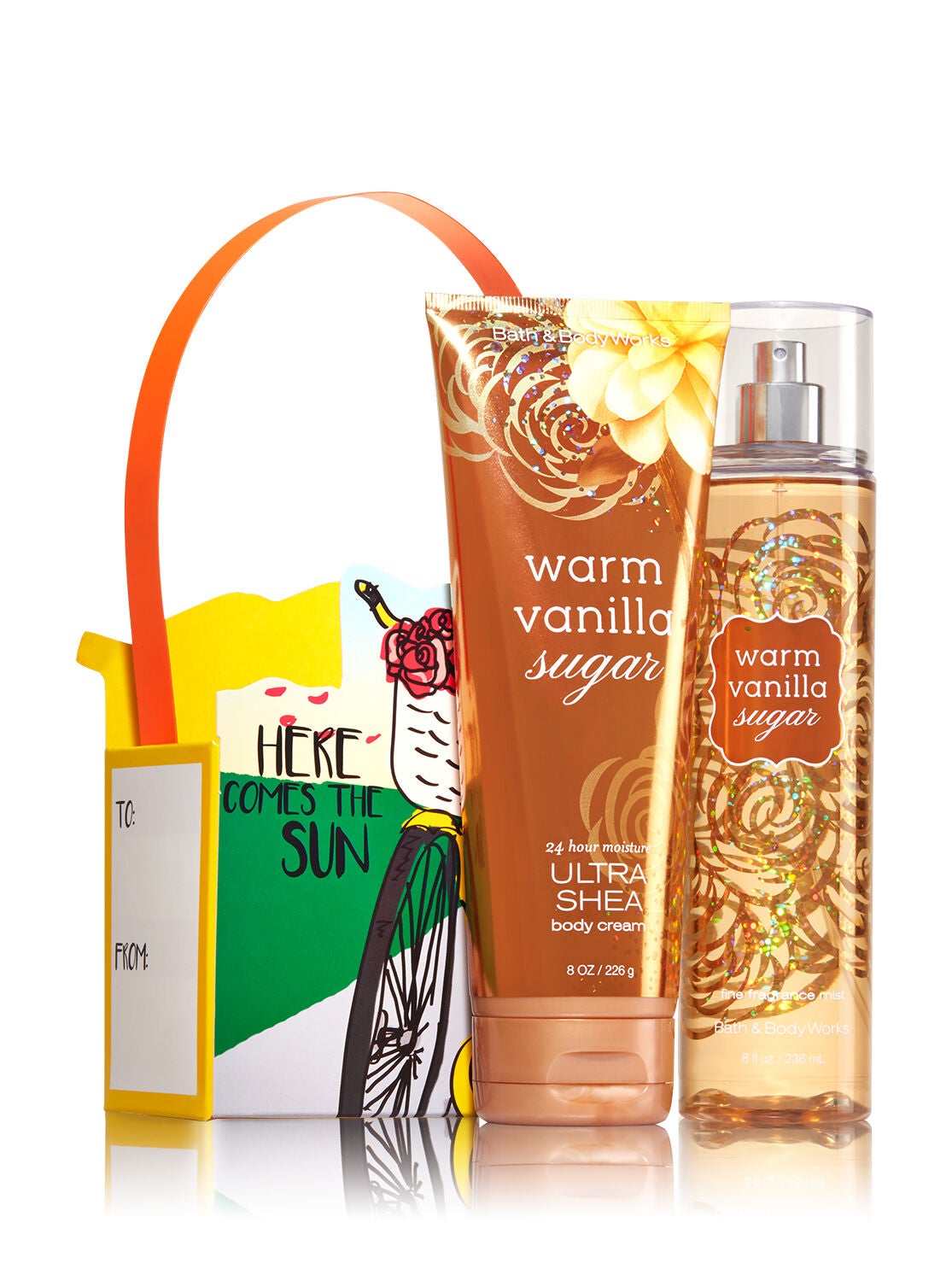 Warm Vanilla Sugar Soft & Scented Gift Set - Bath And Body Works