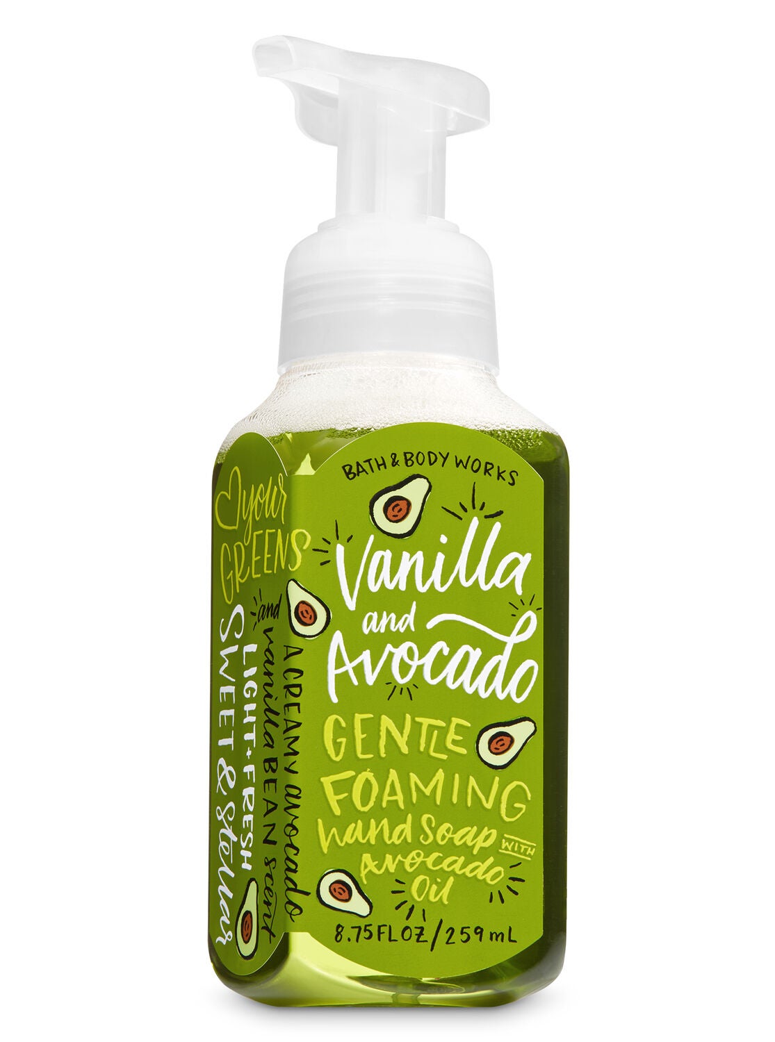 Vanilla & Avocado Gentle Foaming Hand Soap - Bath And Body Works